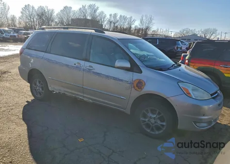 2005 Toyota Sienna Xle из США, поврежденный, VIN 5TDBA22C15S044456